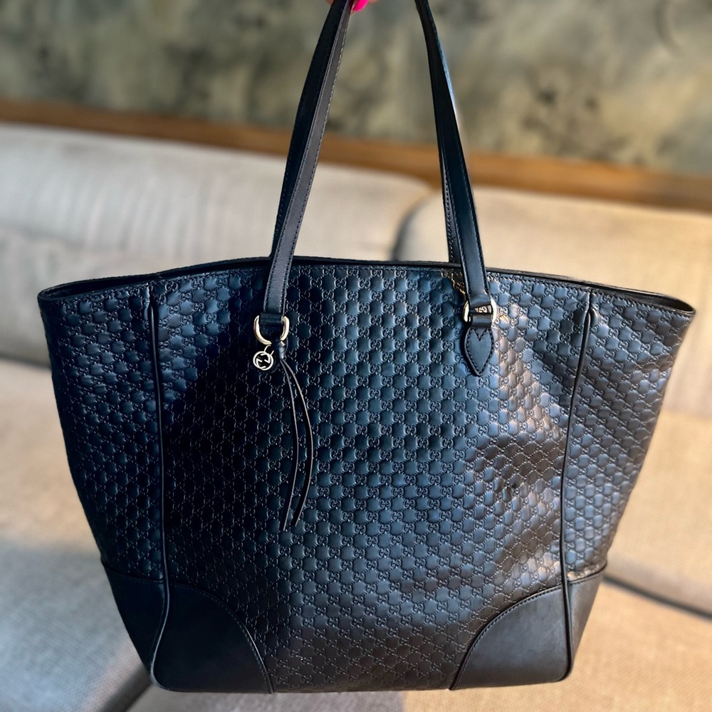 Gucci GG Embossed Monogram Tote